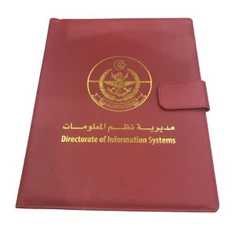 A4 သားရေဖိုင်တွဲအလုပ်အမှုဆောင် Folder Folder Folder Folder Folder ကို Magnet Buckle